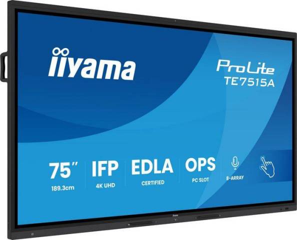 iiyama 75 Stylish IFP, iiWare21E